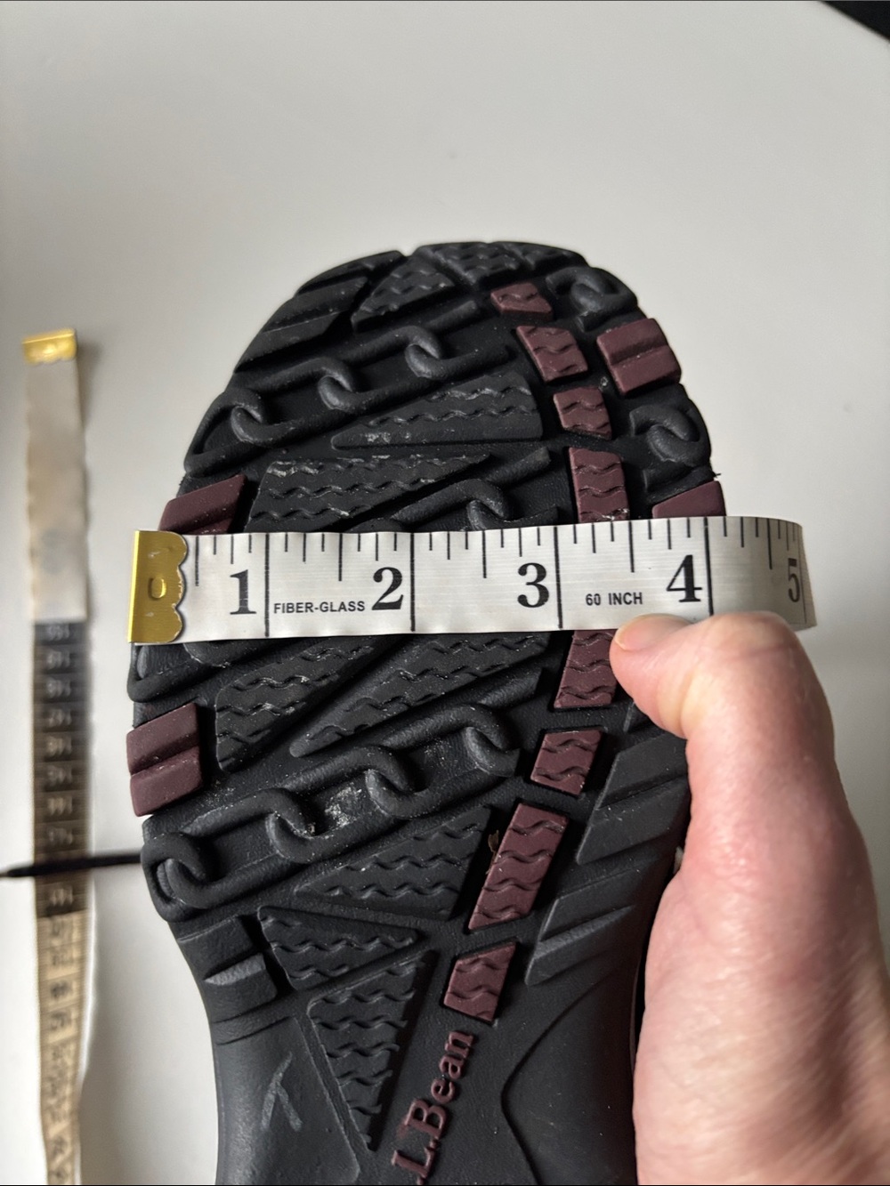 L.L.Bean TEK 2.5 Waterproof Insulated Hiking Boots - 8.5 Wide, Black/Grey - Picture 12 of 13